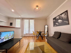 Paisible T3 proche métro, WI-FI & terrasse privée